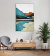 Handmade canvas Painting for Living Room : minimalist-art-landscape-1