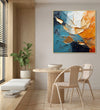 Handmade canvas Painting for Living Room : peace-of-fire-water