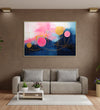 Handmade canvas Painting for Living Room : spring-orbs