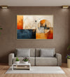 Handmade canvas Painting for Living Room : the-shapes