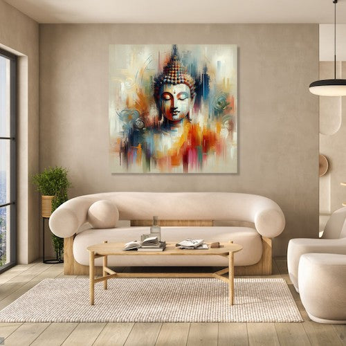 Abstract Buddha