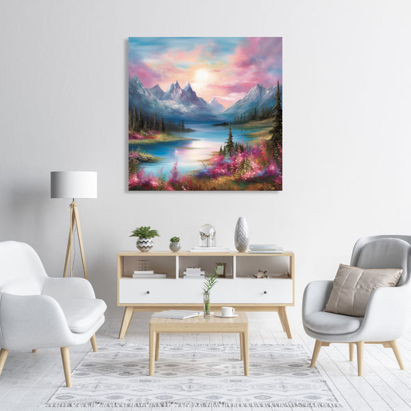 Evening Reflections | Impressionism Art