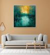 Large Painting for Living Room  : aqua-illumination