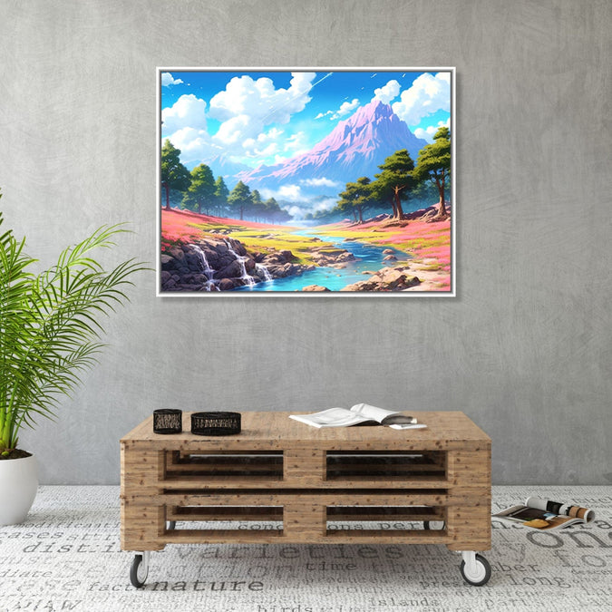 Large Painting for Living Room  : beautiful-majestic-serenity