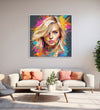 Large Painting for Living Room  : blonde-beauty