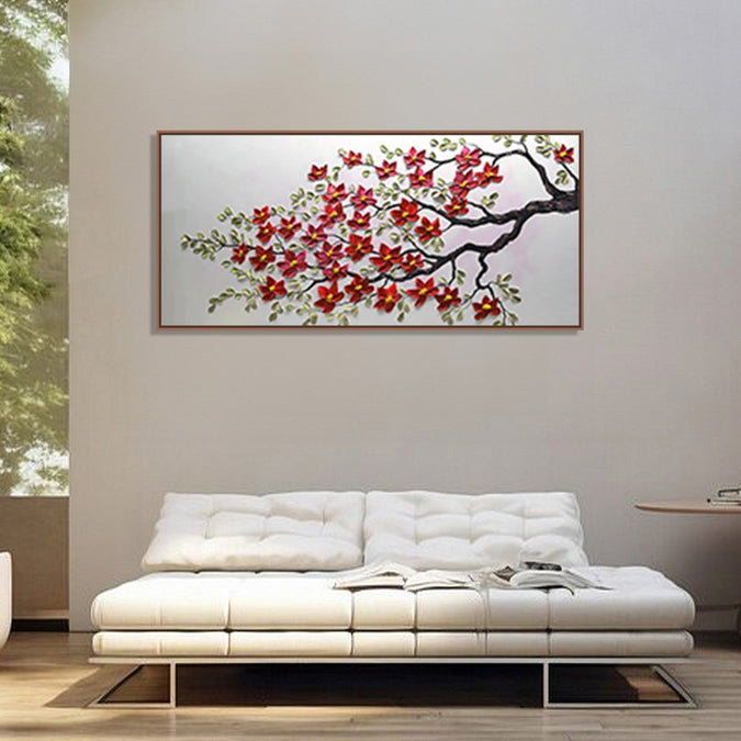 Large Painting for Living Room  : blooming-serenity