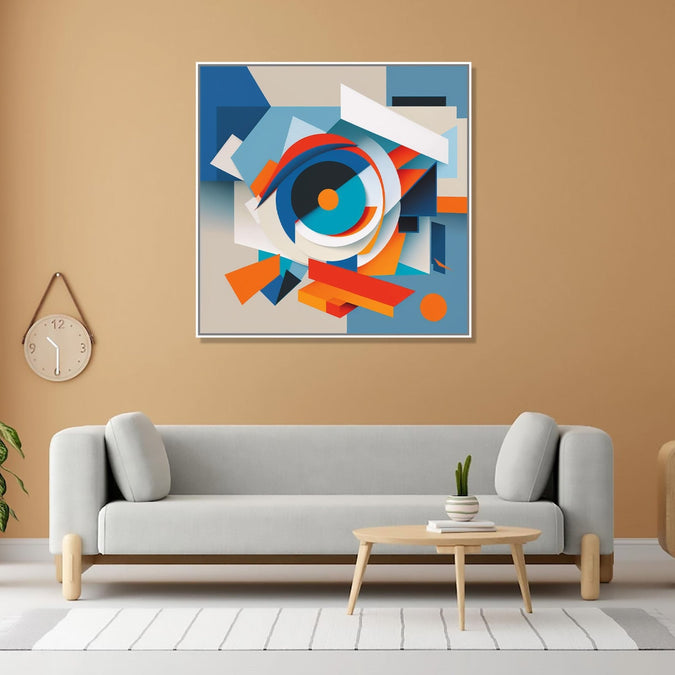 Large Painting for Living Room  : circadian-kaleidoscope