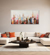 Large Painting for Living Room  : cityline