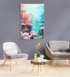 Large Painting for Living Room  : coral-symphony