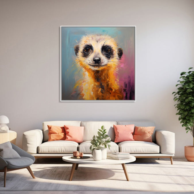 Large Painting for Living Room  : curious-eyes