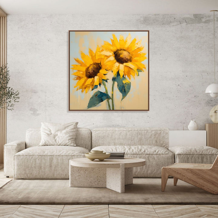 Painting for Bed Room : blooming-radiance