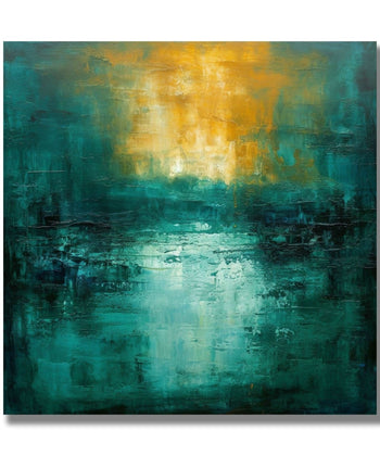 Painting for Drawing Room : aqua-illumination