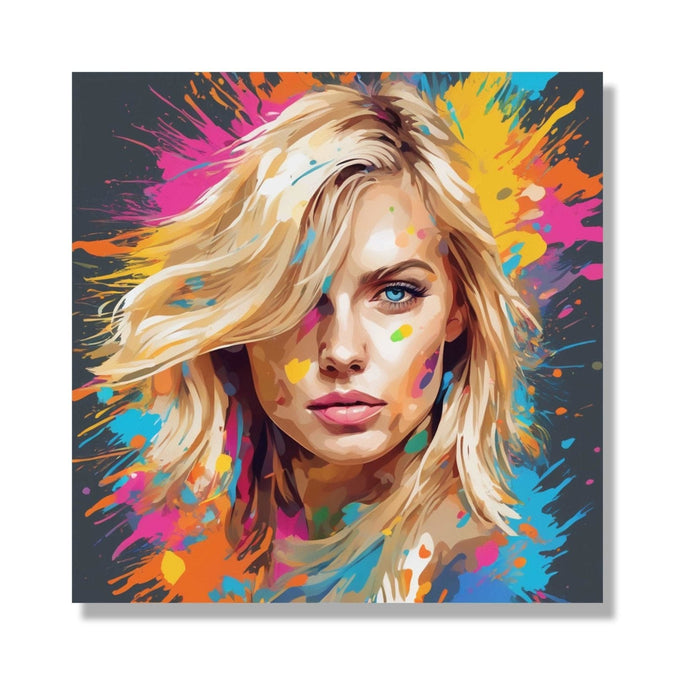 Painting for Drawing Room : blonde-beauty