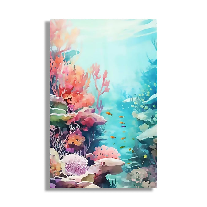 Painting for Drawing Room : coral-symphony