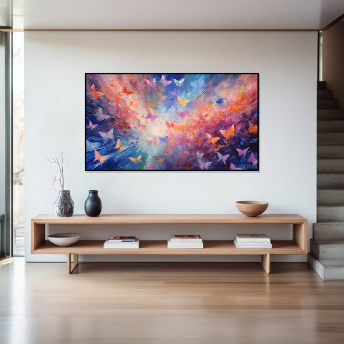 Painting for Home : butterfly-dreamscape