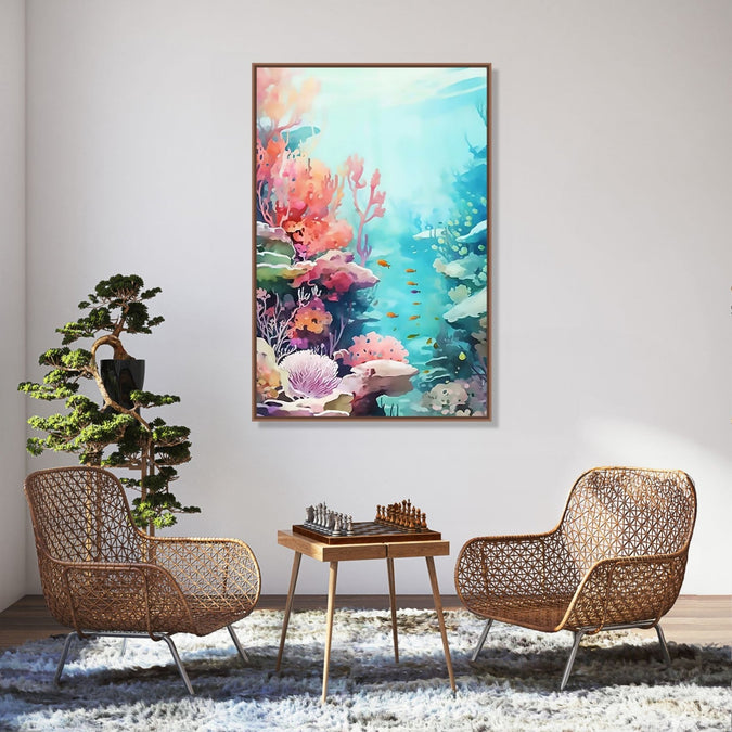 Painting for Home : coral-symphony