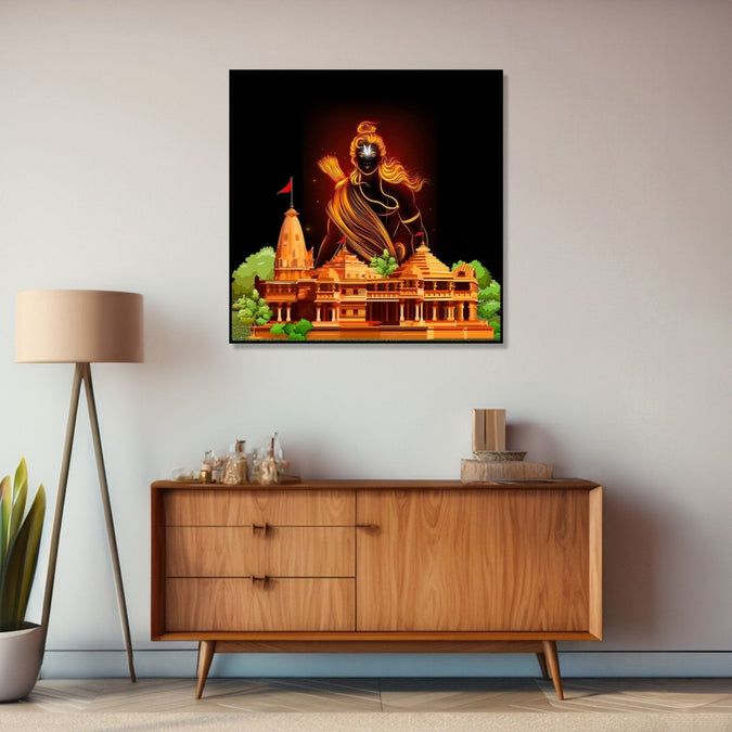 Painting for Home : ram-mandir-square