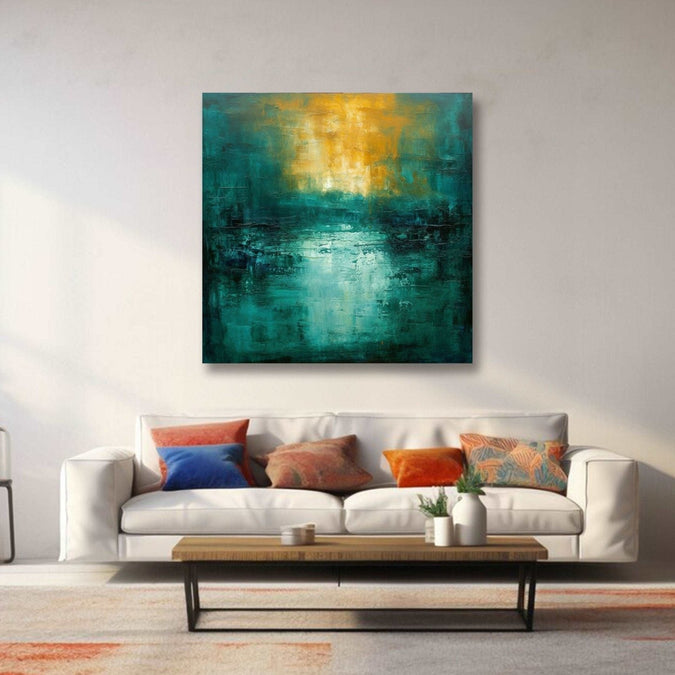 Painting for Living Room : aqua-illumination