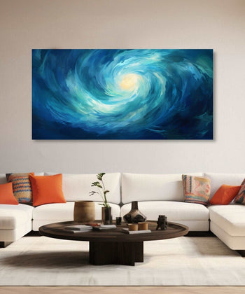 Painting for Living Room : azure-whirlpool