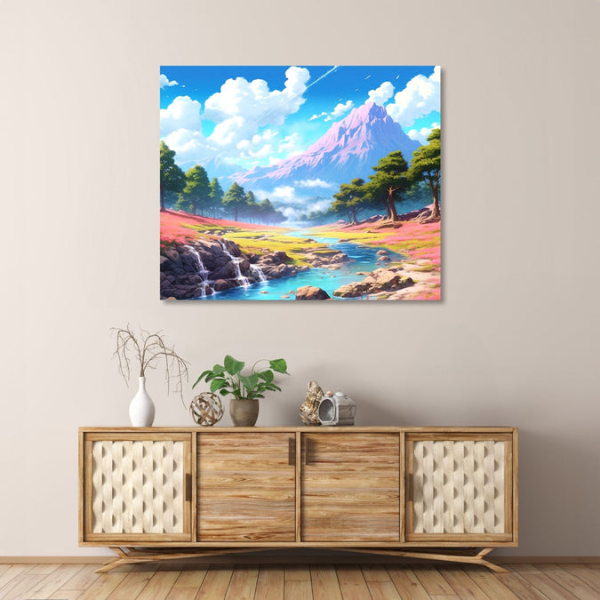 Painting for Living Room : beautiful-majestic-serenity