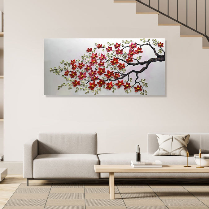 Painting for Living Room : blooming-serenity