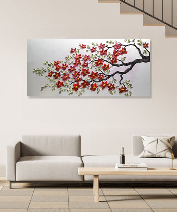 Painting for Living Room : blooming-serenity