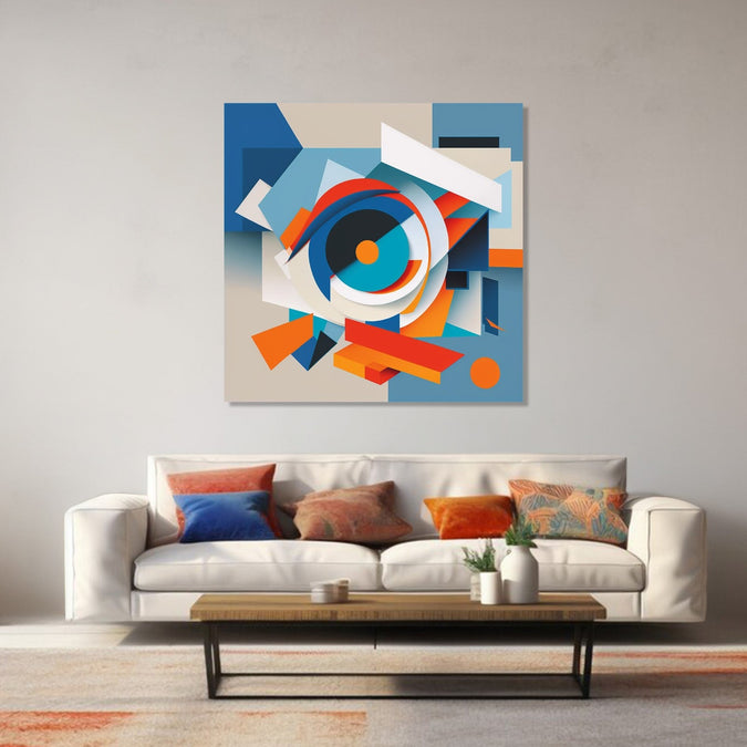 Painting for Living Room : circadian-kaleidoscope