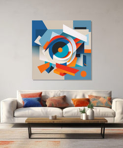 Painting for Living Room : circadian-kaleidoscope