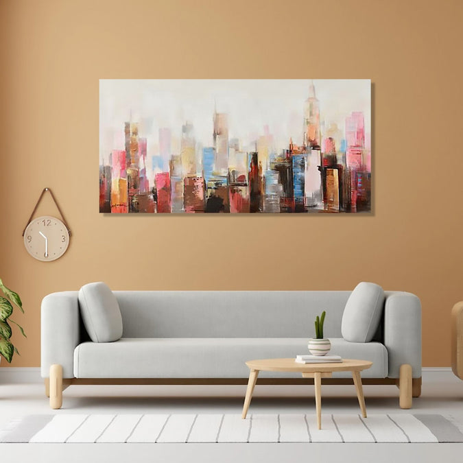 Painting for Living Room : cityline