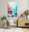 Painting for Living Room : coral-symphony