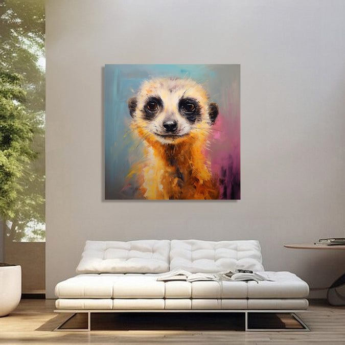 Painting for Living Room : curious-eyes