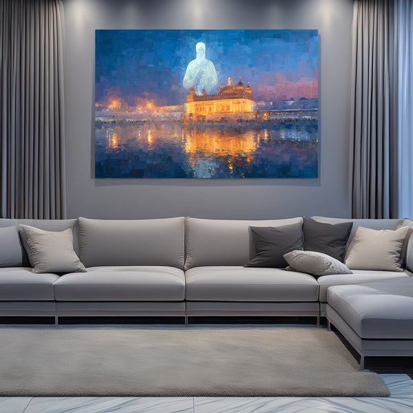 golden temple painting