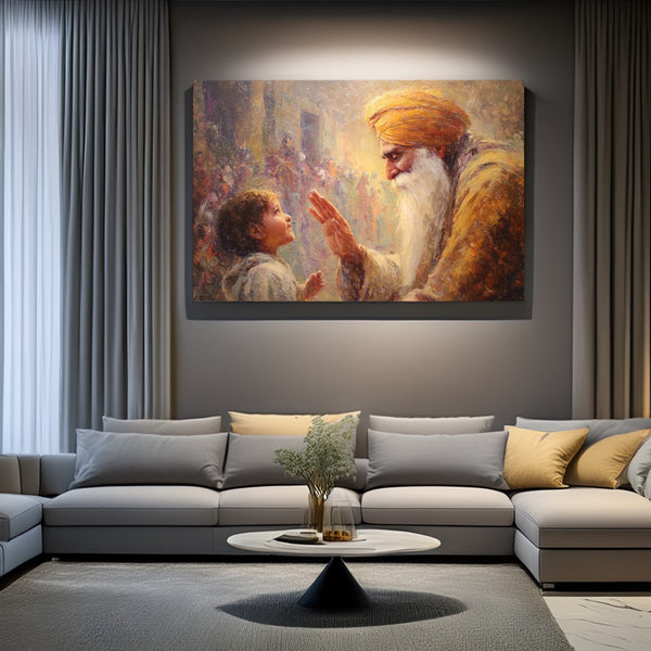 Sikh Saint at Golden Temple