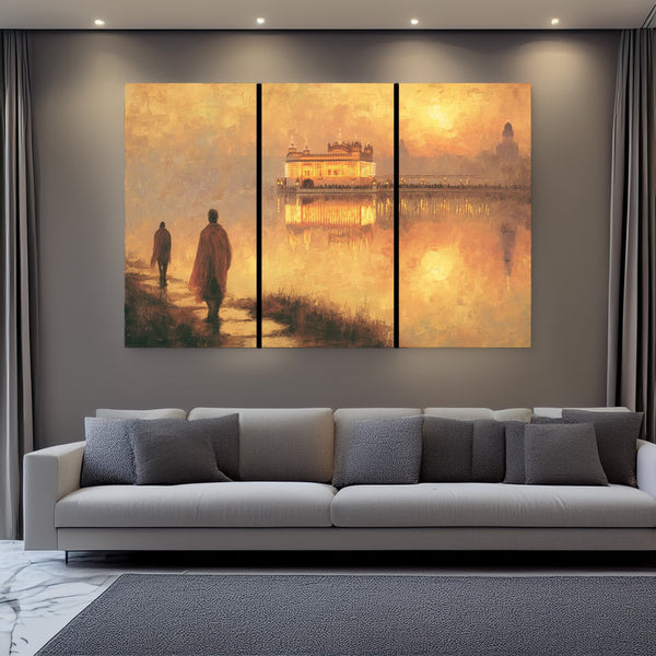 golden temple painting