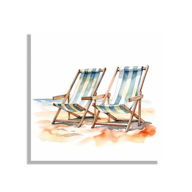 Two beach chair 